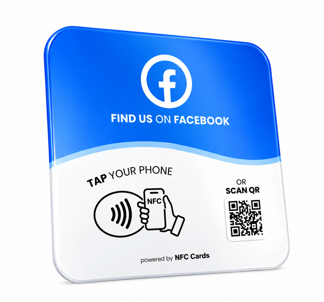 Facebook NFC Cards